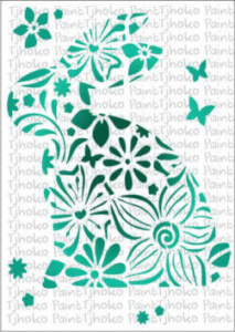 Stencil A6-9-02 Bunny
