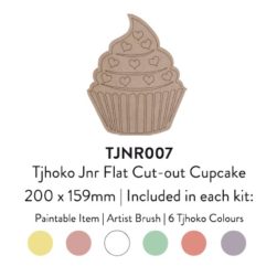 Tjhoko Paint cupcake kit